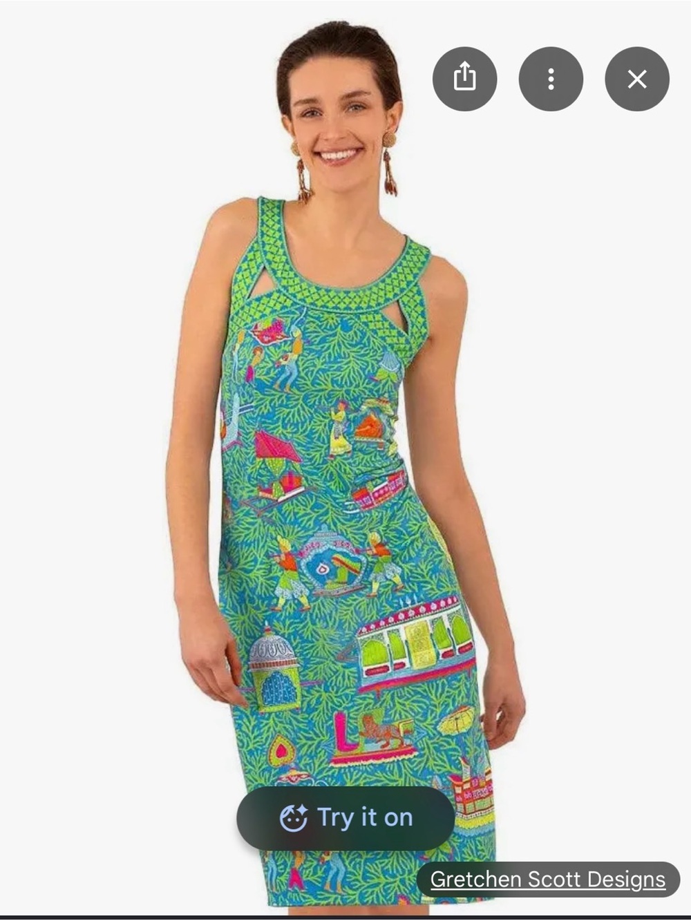 Jersey Isosceles Dress – Palanquin Party